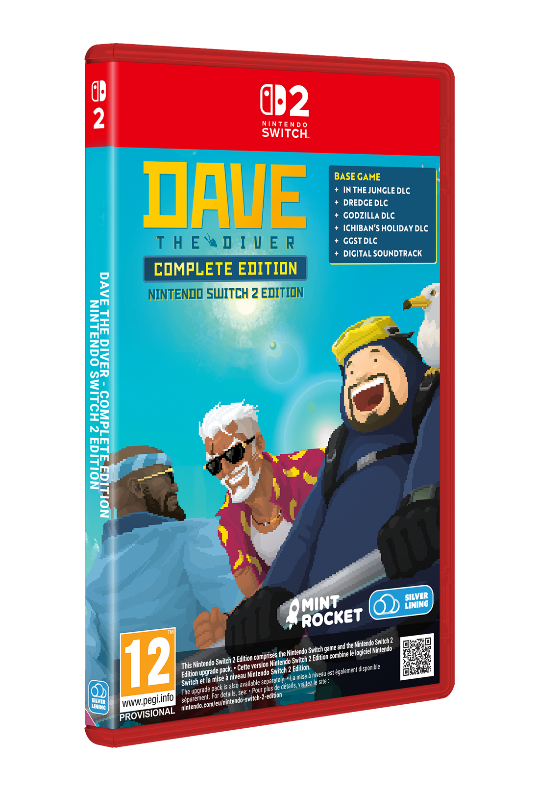 Nintendo Switch 2 game case for Dave the Diver Complete Edition