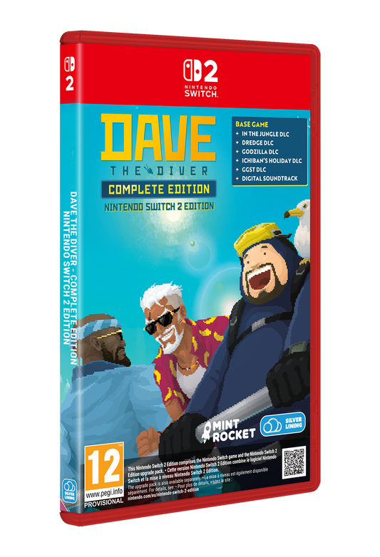 Nintendo Switch 2 game case for Dave the Diver Complete Edition