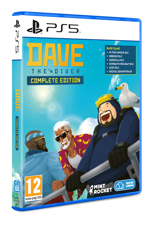 PS5 game case for Dave the Diver Complete Edition