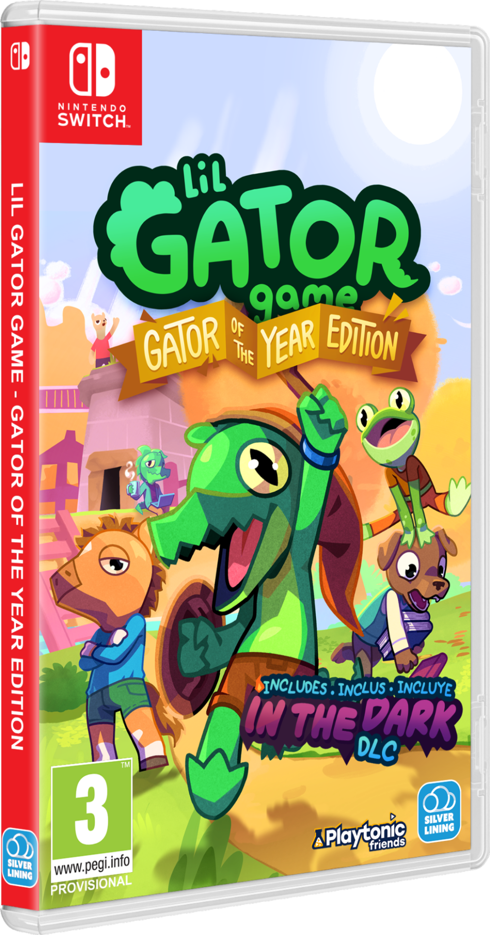 Lil Gator Game Gator of the Year Edition for Nintendo Switch on a white background